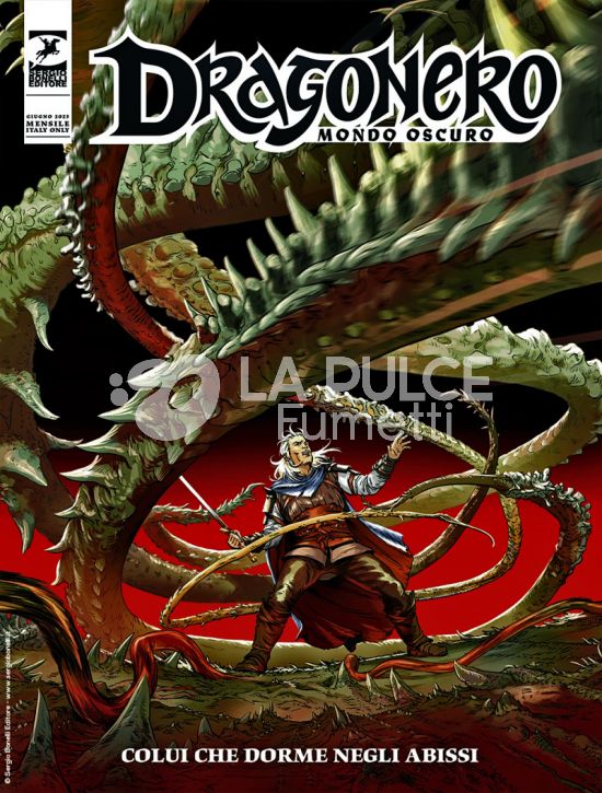 DRAGONERO # 121 - MONDO OSCURO 8 (DI 37): COLUI CHE DORME NEGLI ABISSI