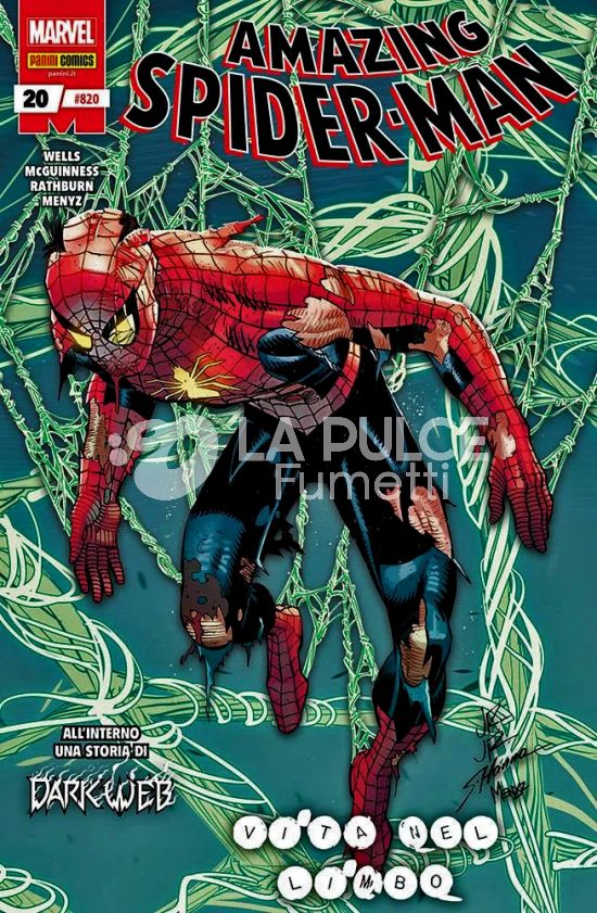 UOMO RAGNO # 820 - AMAZING SPIDER-MAN 20 - DARK WEB