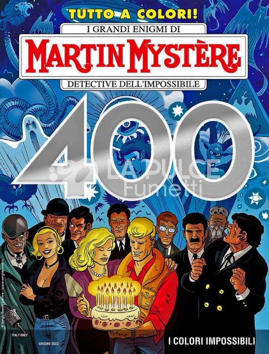 MARTIN MYSTERE ORIGINALE # 400: I COLORI IMPOSSIBILI