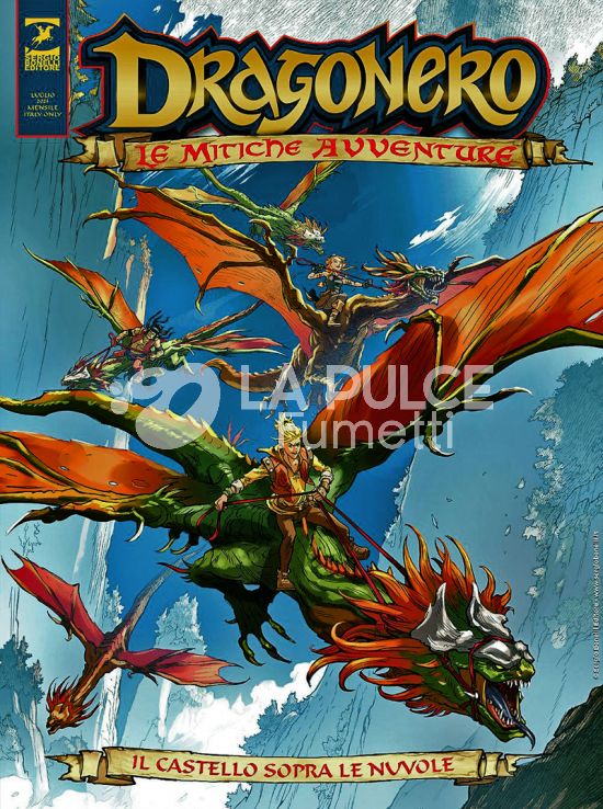DRAGONERO ADVENTURES #    20 - DRAGONERO - LE MITICHE AVVENTURE 8: IL CASTELLO SOPRA LE NUVOLE