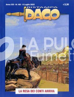 DAGO RISTAMPA # 185 : LA RESA DEI CONTI ARRIVA