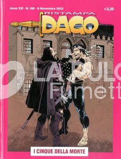 DAGO RISTAMPA # 188: I CINQUE DELLA MORTE