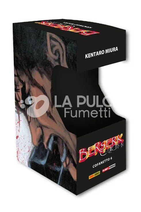 BERSERK COLLECTION SERIE NERA - COFANETTO VUOTO # 6 - VOLUMI 26-27-28-29-30