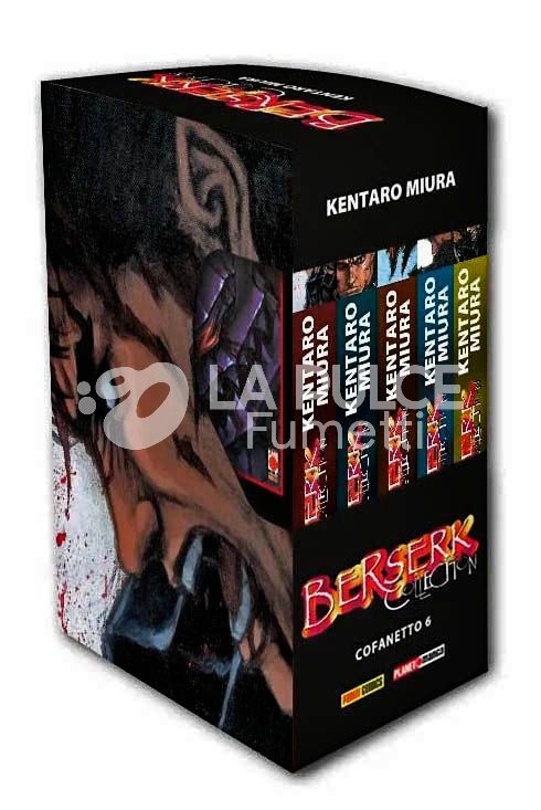 BERSERK COLLECTION SERIE NERA - COFANETTO PIENO # 6 - VOLUMI 26-27-28-29-30