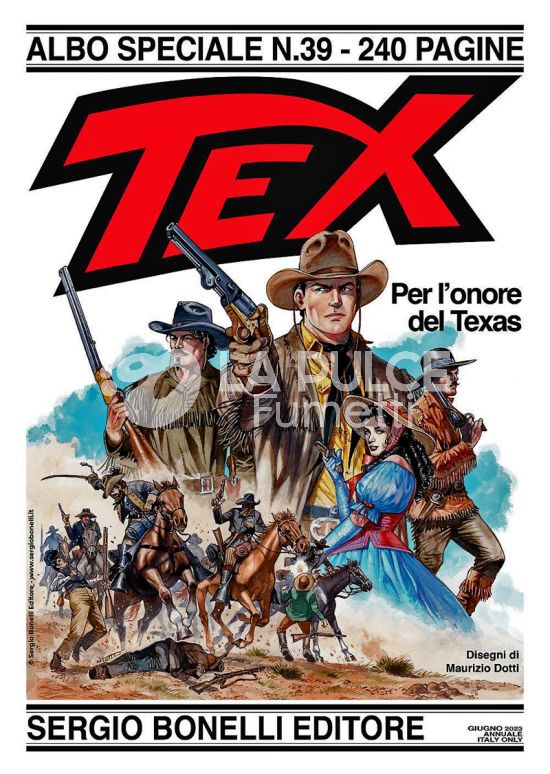 TEX ALBO SPECIALE # 39: PER L'ONORE DEL TEXAS