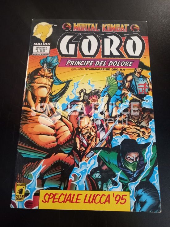 STAR MAGAZINE ORO # 9 - MORTAL KOMBAT GORO LUCCA + POSTER