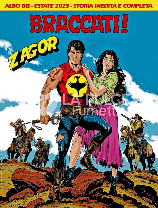 COLLANA ORIZZONTI # 7 - ZENITH 747 BIS - ZAGOR 696 BIS: BRACCATI!