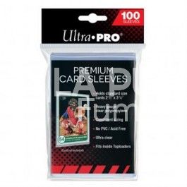 CARD SLEEVES : BUSTINE PROTETTIVE MORBIDE PREMIUM PLATINUM TRASPARENTI 100 PZ