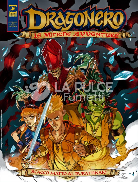 DRAGONERO ADVENTURES # 22 - DRAGONERO - LE MITICHE AVVENTURE 10: SCACCO MATTO AL BURATTINAIO