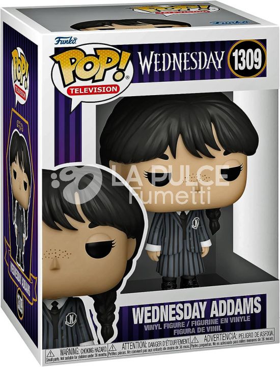 WEDNESDAY: WEDNESDAY ADDAMS - VINYL FIGURE # 1309 - POP FUNKO