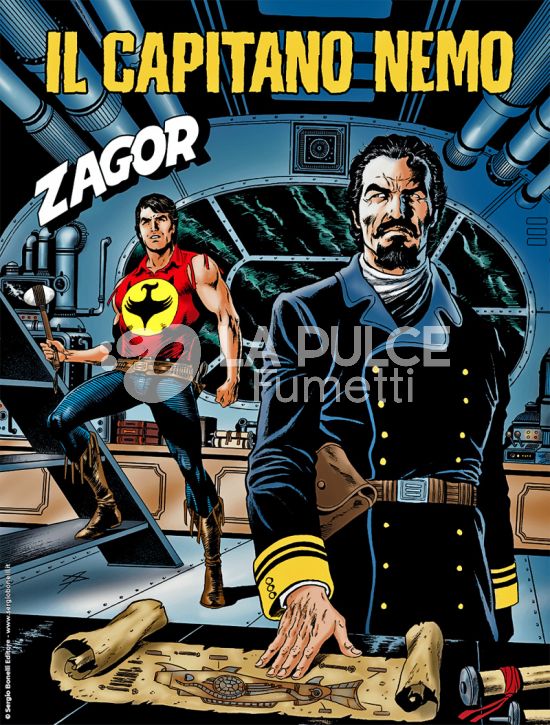 ZENITH # 748 - ZAGOR 697: IL CAPITANO NEMO