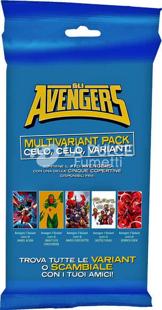 I VENDICATORI # 163 - GLI AVENGERS 1 - MULTIVARIANT PACK