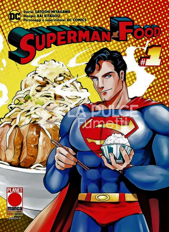 SUPERMAN VS. FOOD # 1