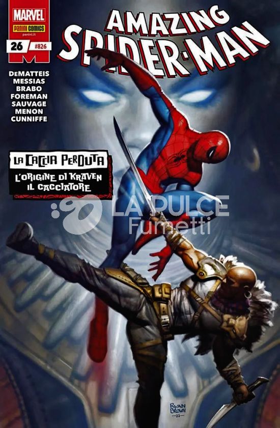 UOMO RAGNO # 826 - AMAZING SPIDER-MAN 26 - LA CACCIA PERDUTA PARTE 3