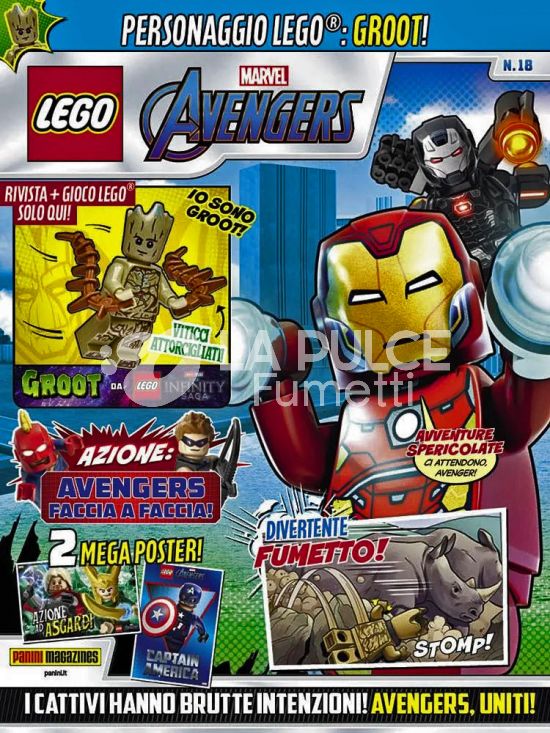 LEGO AVENGERS # 18 + GROOT