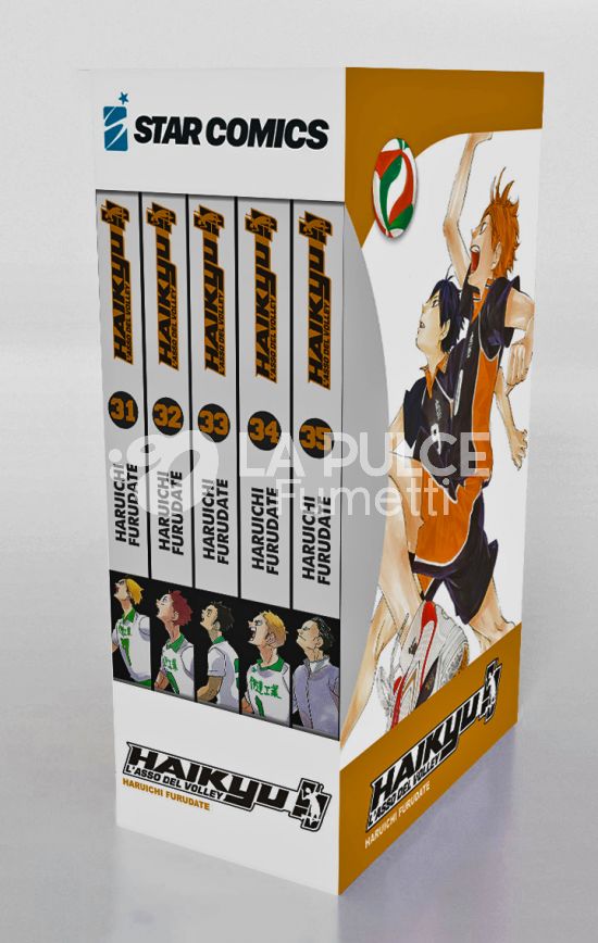 STAR COLLECTION # 41 - HAIKYU!! 6 - VOLUMI 31-32-33-34-35