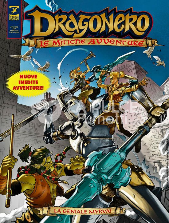 DRAGONERO ADVENTURES # 23 - DRAGONERO - LE MITICHE AVVENTURE 11: LA GENIALE MYRVA! - DA QUI INEDITO