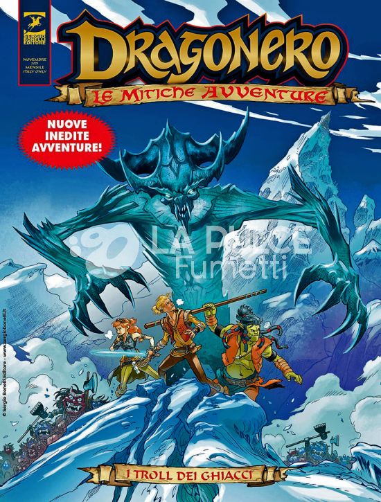 DRAGONERO ADVENTURES #    24 - DRAGONERO - LE MITICHE AVVENTURE 12: I TROLL DEI GHIACCI