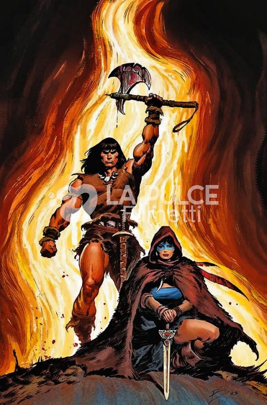 CONAN IL BARBARO # 19 - CONAN IL BARBARO 1 - VARIANT