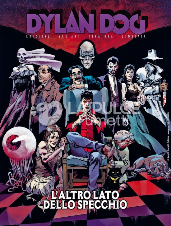 DYLAN DOG ORIGINALE # 446: L'ALTRO LATO DELLO SPECCHIO - EDIZIONE VARIANT TIRATURA LIMITATA - LUCCA 2023