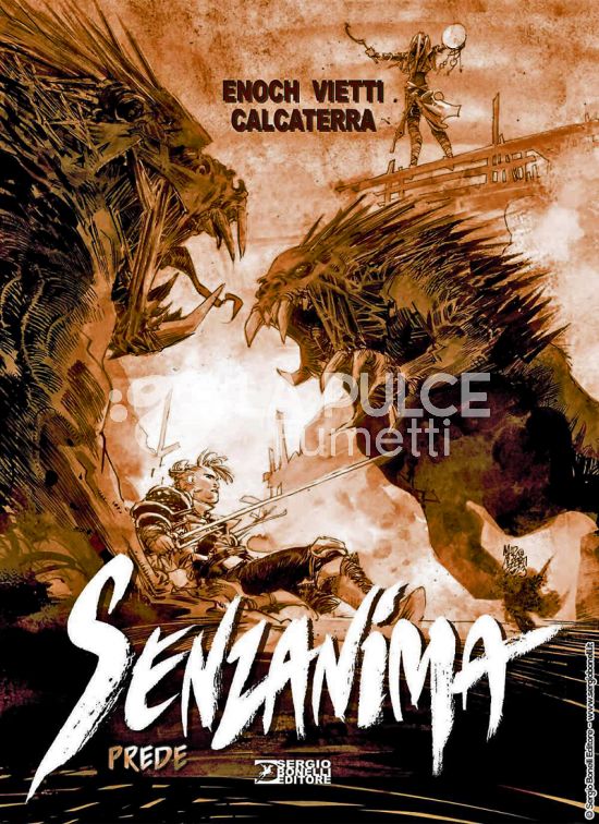 DRAGONERO - SENZANIMA # 12: PREDE - VARIANT ESCLUSIVA MANICOMIX - CARTONATO