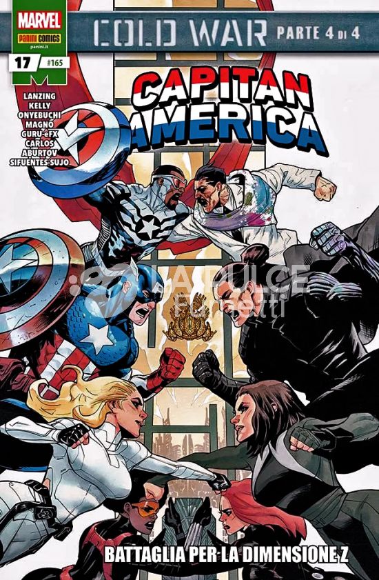 CAPITAN AMERICA # 165 - CAPITAN AMERICA 17 - COLD WAR 4 (DI 4)