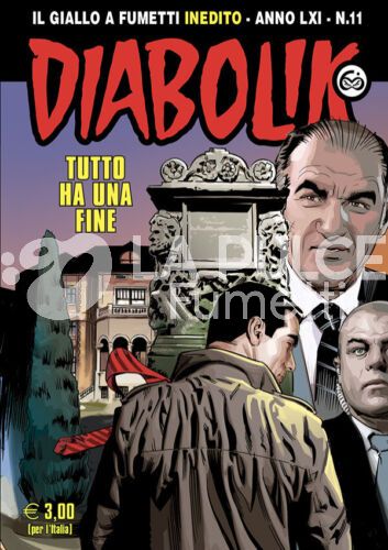 DIABOLIK ORIGINALE ANNO 61 # 11: TUTTO HA UNA FINE NO ALLEGATO