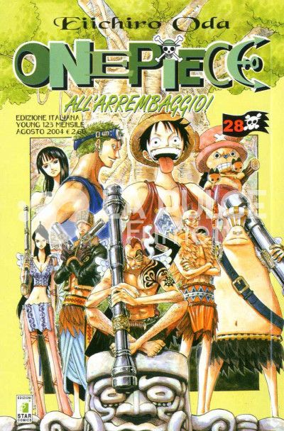 YOUNG #   123 - ONE PIECE 28 ORIGINALE