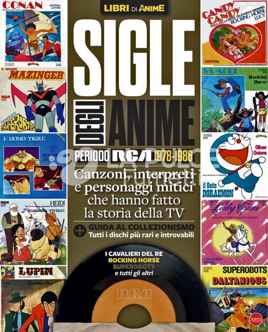 LIBRI DI ANIME # 1 - SIGLE DEGLI ANIME - PERIODO RCA 1978-1986