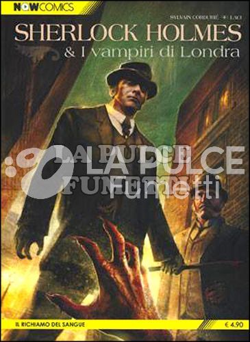NOWCOMICS 1800 #     1 - SHERLOCK HOLMES & I VAMPIRI DI LONDRA 1/2 COMPLETA