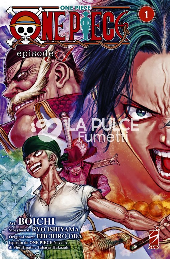 BIG 88/89- ONE PIECE EPISODE A 1/2 + MINIPOSTER MINISERIE COMPLETA NUOVI