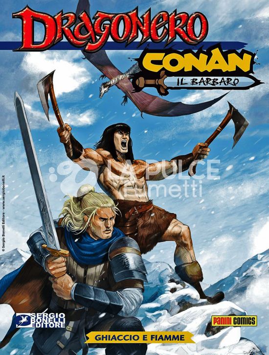 COLLANA EROI # 10 - DRAGONERO/CONAN IL BARBARO 2: GHIACCIO E FIAMME