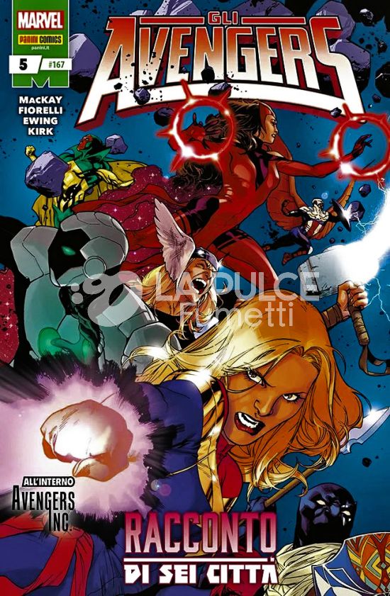 I VENDICATORI # 167 - GLI AVENGERS 5