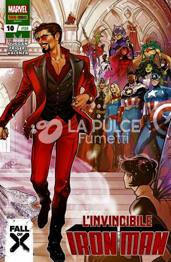 IRON MAN # 125 - L'INVINCIBILE IRON MAN 10 - FALL OF X