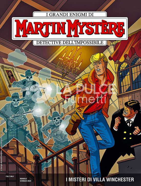 MARTIN MYSTERE ORIGINALE # 407: I MISTERI DI VILLA WINCHESTER