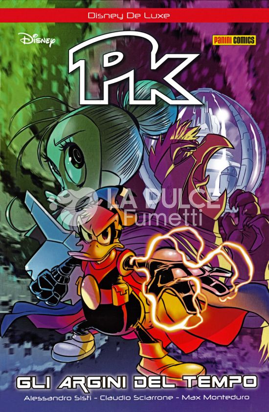 TOPOLINO LIMITED DE LUXE EDITION # 4 - PK: GLI ARGINI DEL TEMPO - 3A RISTAMPA - VARIANT COVER