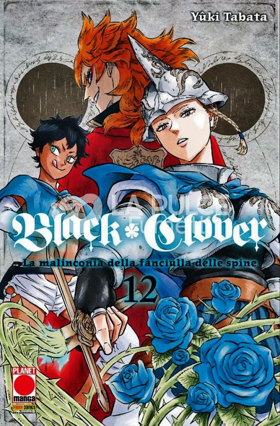 PURPLE #    25 - BLACK CLOVER 12 - 2A RISTAMPA
