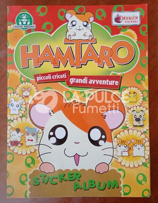 HAMTARO: PICCOLI CRICETI, GRANDI AVVENTURE STICKER ALBUM COMPLETO