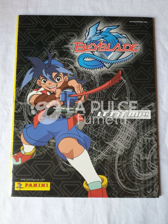 BEYBLADE: LET-IT RIP! - ALBUM DI FIGURINE COMPLETO