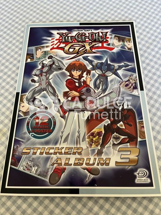 YU-GI-OH! GX - STICKER ALBUM SERIE 3 COMPLETO