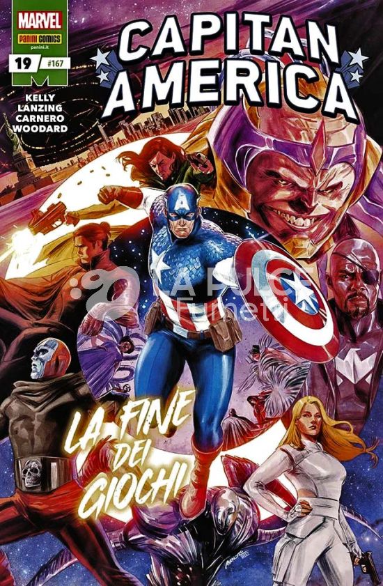 CAPITAN AMERICA # 167 - CAPITAN AMERICA 19