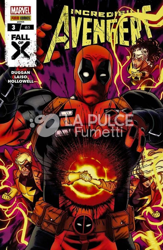 MARVEL MINISERIE # 273 - GLI INCREDIBILI AVENGERS 3 - FALL OF X
