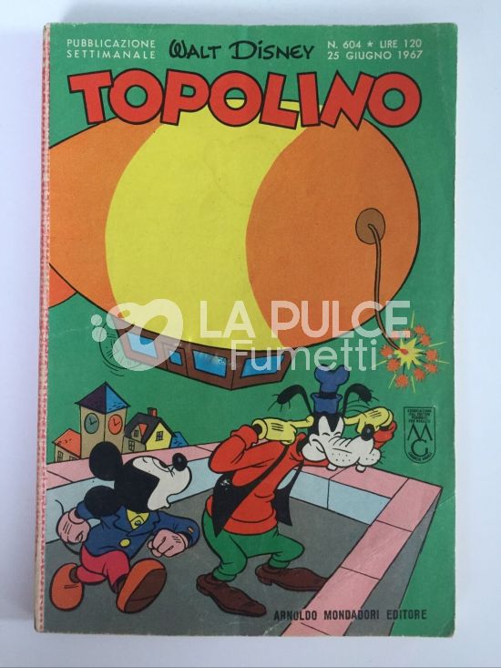 TOPOLINO LIBRETTO #   604 + BOLLINI