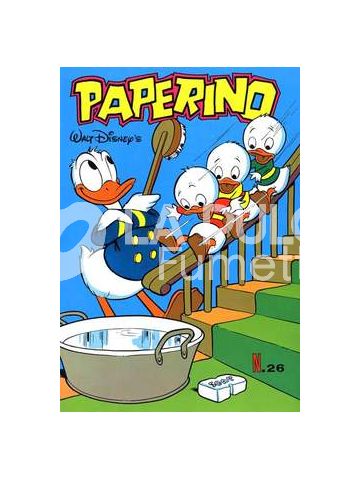 IL FUMETTO : PAPERINO # 26 COPIA NUMERATA 835 SOCI ANAFI