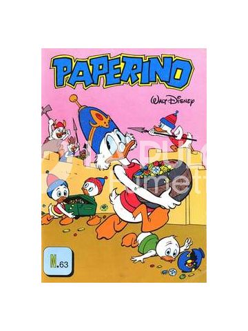 IL FUMETTO : PAPERINO # 63 SOCI ANAFI