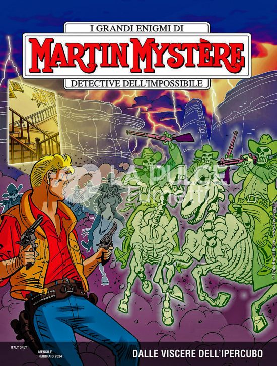 MARTIN MYSTERE ORIGINALE # 408: DALLE VISCERE DELL'IPERCUBO