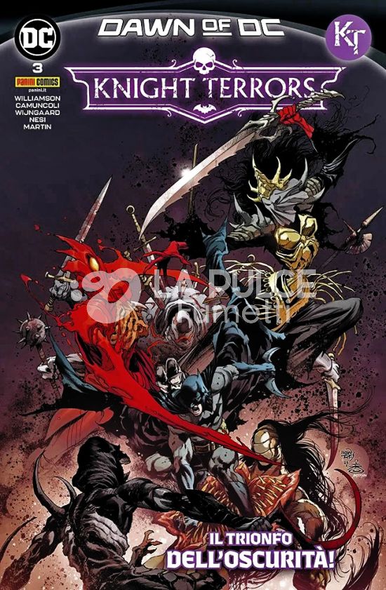 DC CROSSOVER # 34 - KNIGHT TERRORS 3 - DAWN OF DC
