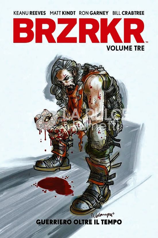BRZRKR # 3: GUERRIERO OLTRE IL TEMPO