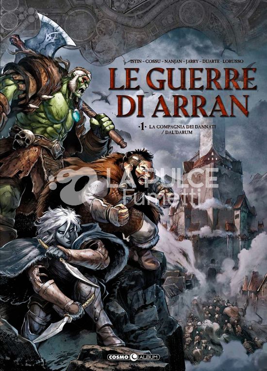 COSMO ALBUM # 65 - LE GUERRE DI ARRAN 1: LA COMPAGNIA DEI DANNATI/DAL'DARUM