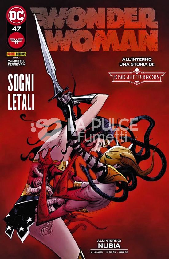 WONDER WOMAN # 47 - KNIGHT TERRORS